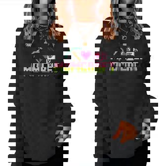 Happy Momcraft Gamer Mom Women Sweatshirt | Mazezy