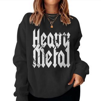 Heavy Metal Música Metál Cabeza Gig Festival De Rock Cuello Sudadera Mujer - Regaloses