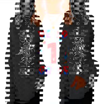 Hello 1St Grade Squad Spider Back To School First Grade Women Sweatshirt - Monsterry