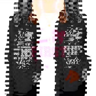 Hello First Grade Coquette First Day Of School Teacher Girls Women Sweatshirt - Thegiftio