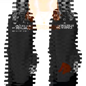 Highland Cow Grandma Mother's Day Grandmoo Mimi Cow Farm Women Sweatshirt | Seseable FR