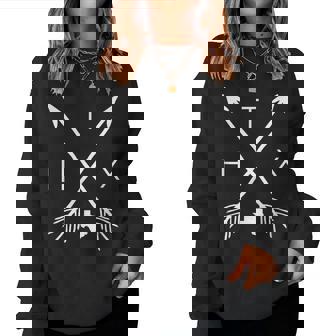 Htx Houston Women レディーススウェットシャツ - Kawaiitshirt