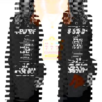 Humour Jackpot Jeux Machine Àous Je Peux Pas J'ai Casino Sweat-shirt pour femme - Cadeauxyz