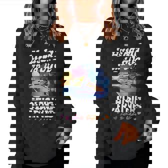 Husband And Wife Cruise 2025 Matching Couple Outfits Women Sweatshirt - Thegiftio