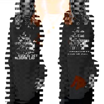 Inclusion Isn't Scary Slp Halloween Costume Sped Teacher Women Sweatshirt - Thegiftio