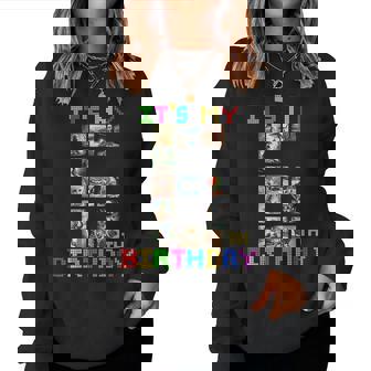 It's My 6Th Birthday 面白い イタリアン ブレイン ミーム 男の子 女の子 レディーススウェットシャツ - Kawaiitshirt