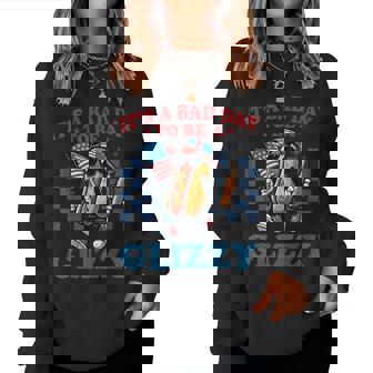 It's A Bad Day To Be A Glizzy 4Th Of July Hot Dog Women Women Sweatshirt - Monsterry