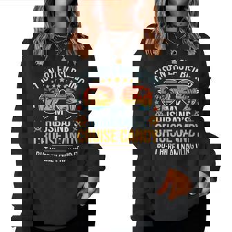 It's Not Easy Being My Husband's Cruise Candy Wife Cruise Women Sweatshirt - Thegiftio