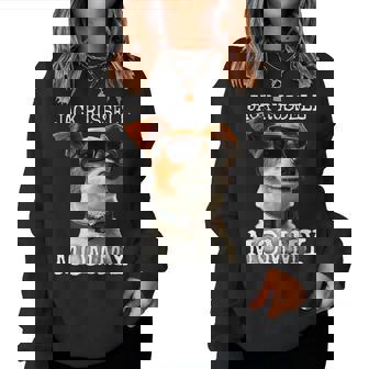 Jack Russell Mommyジャック・ラッセル ママ 母の日 お母さん ジャック・ラッセル・テリア レディーススウェットシャツ - Kawaiitshirt