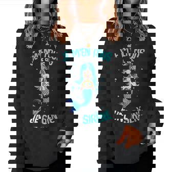 Je M'en Fous Jeuis Uneirène Fille Enfant Irene Sweat-shirt pour femme - Cadeauxyz