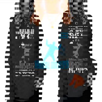 Joueur De Handball De Filles De Gardien De But Sweat-shirt pour femme - Cadeauxyz