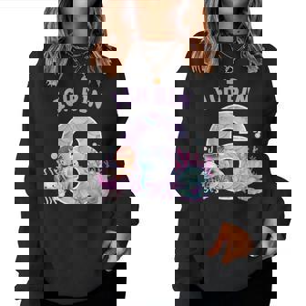 Kinder 6 Geburtstags Meerjungfrau Nixe Mädchen 6 Jahre Sweatshirt Frauen - Geschenkecke