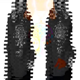 Kindness Peace Equality Love Inclusion Hope Diversity Women Women Sweatshirt - Monsterry