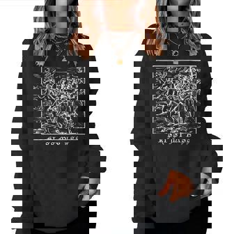 Kiss My Ass Osculum Infame Witches Anti Christian Women Sweatshirt - Novitaregali