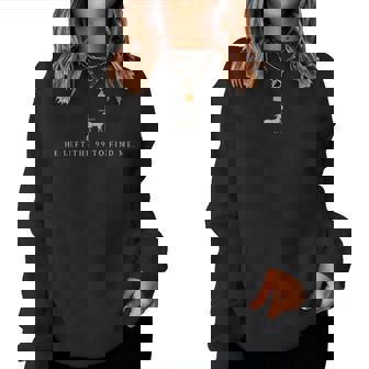 He Left The 99 To Find Me Christian Women Sweatshirt - Monsterry