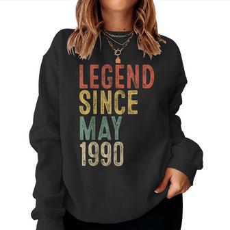 Legend 1990 35Th Birthday For 35 Year Old Women Sweatshirt - Thegiftio UK