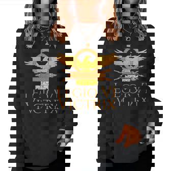 Legioiictrix Ancient Roman Imperial Legion -Pqr Sudadera Mujer - Regaloses