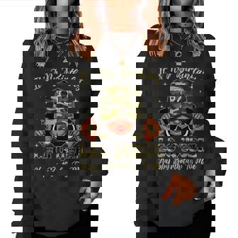 Leo Queen Black Woman With Cap Camo It's My Birthday Women Sweatshirt | Mazezy