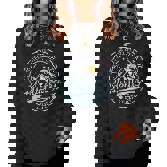 Let The 8Th Grade Adventure Begin Retro First Day Of School Women Sweatshirt - Thegiftio