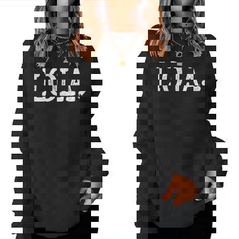 Lola For With Heart Love Lola Women Sweatshirt - Thegiftio UK