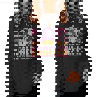 Los Angeles California Retrointage Sweat-shirt pour femme - Cadeauxyz