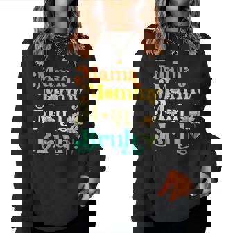 Mama To Mommy To Mom To Bruh Mommy And Me Boy Mom Life Women Sweatshirt - Monsterry