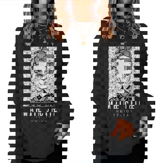 Marie Curie Historia Femenina Para Sudadera Mujer - Regaloses