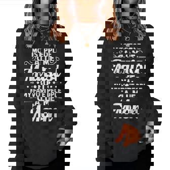 Marisol Name Mother's Day Personalized Mom Women Sweatshirt - Seseable
