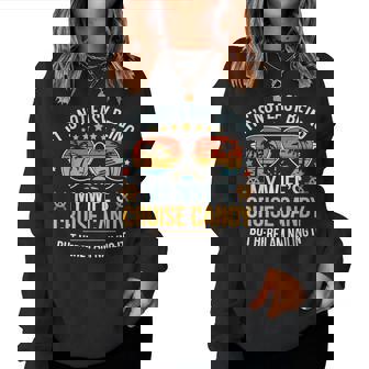 Matching Couples Cruise Candy Husband And Wife Cruise Women Sweatshirt | Mazezy