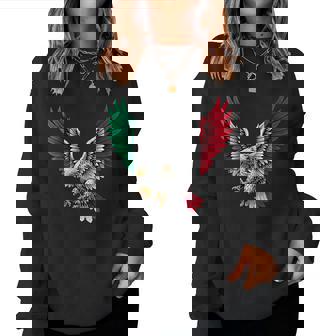 Mexico Independence Day Mexican Flag Eagle & Men Women Sweatshirt - Thegiftio