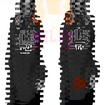 Miles College Mom Mother's Day Family Vintage For Mother Women Sweatshirt - Thegiftio