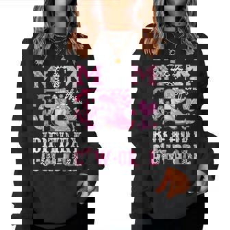 Mom Of The Birthday Cow-Girl Rodeo Cowgirl Bday Women Sweatshirt - Thegiftio