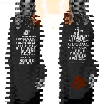 Mom Is Temporarily Out Of Order Sarcastic Women Sweatshirt - Thegiftio