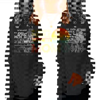 My Favorite People Call Me Momo ヴィンテージ レトロ 面白い モモモ レディーススウェットシャツ - Kawaiitshirt