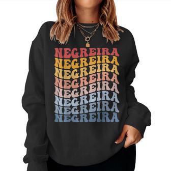 Negreira City Groovy Retro Sudadera Mujer - Regaloses