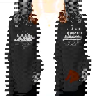 New York For Ny City Vintage Sport Urban Nyc Women Sweatshirt - Thegiftio