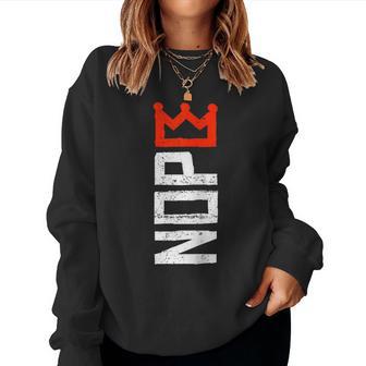 Next No Kings Protest Sign Women Sweatshirt - Thegiftio UK