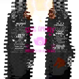 Nurse Nurse Better Be Nice To Me Sudadera Mujer - Regaloses