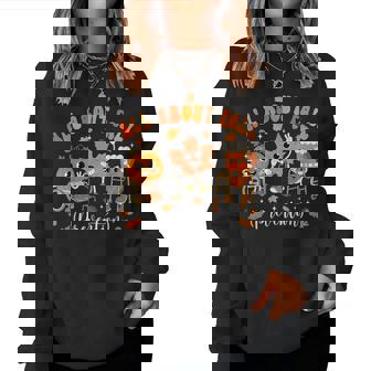 Nurse All About Fall Prevention Fall Physical Therapy Pt Ot Women Sweatshirt | Mazezy