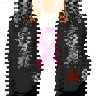 Octobre Rose 2024 Rubanensibilisation Cancer Duein Sweat-shirt pour femme - Cadeauxyz