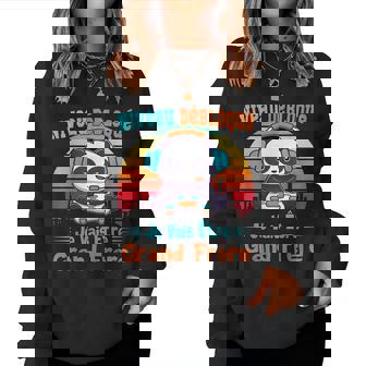 Panda De Gaming Jeais Être Grand Frère 2024 Garçon Cadeaux Sweat-shirt pour femme - Cadeauxyz