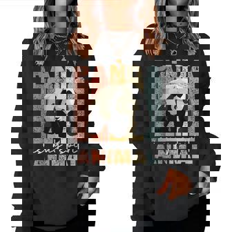 Panda Is Mypirit Animal かわいいパンダヴィンテージパンダ レディーススウェットシャツ - Kawaiitshirt