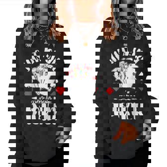 Poker Juste Une Fille Qui Aime Le Poker Les S Les Sweat-shirt pour femme - Cadeauxyz