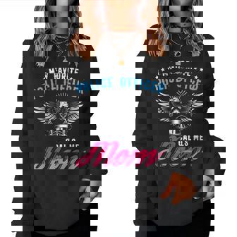 Police Officer Of The Mother My Favourite Police Call Me Mum Women Sweatshirt | Mazezy
