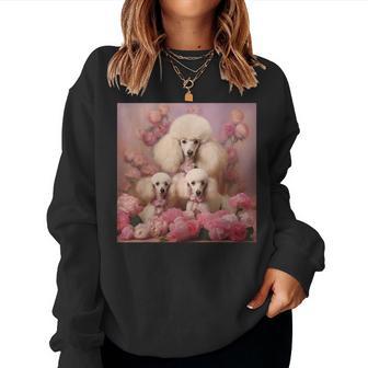 Poodle Dog Día De La Madre Caniche Dog Mom Sudadera Mujer - Regaloses