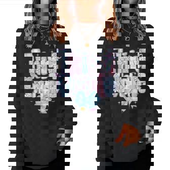 Preppy Bow Third Grade Back To School 3Rd Grade Teacher Girl Women Sweatshirt | Mazezy