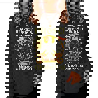 Prost Oktoberfest German Eagle Beer Wurst Women Women Sweatshirt - Thegiftio