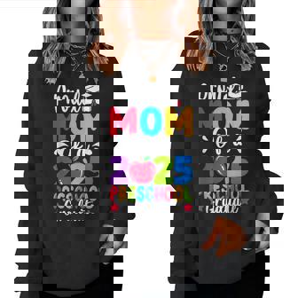 Proud Mom Class Of 2025 Preschool Pre-K Graduate Graduation Women Sweatshirt - Monsterry