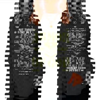 Put On The Whole Armor Of God Camouflage Christian Faith Women Sweatshirt | Seseable FR