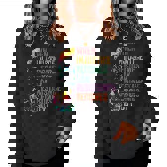 Rbg When Injustice Becomes Law For Student Graduation Women Sweatshirt - Thegiftio